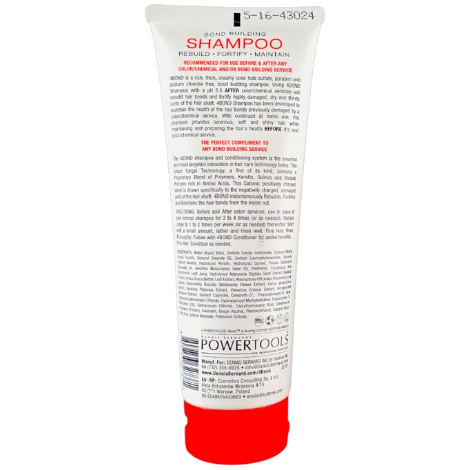 PowerTools 4Bond N' Plex Bond Building Shampoo
