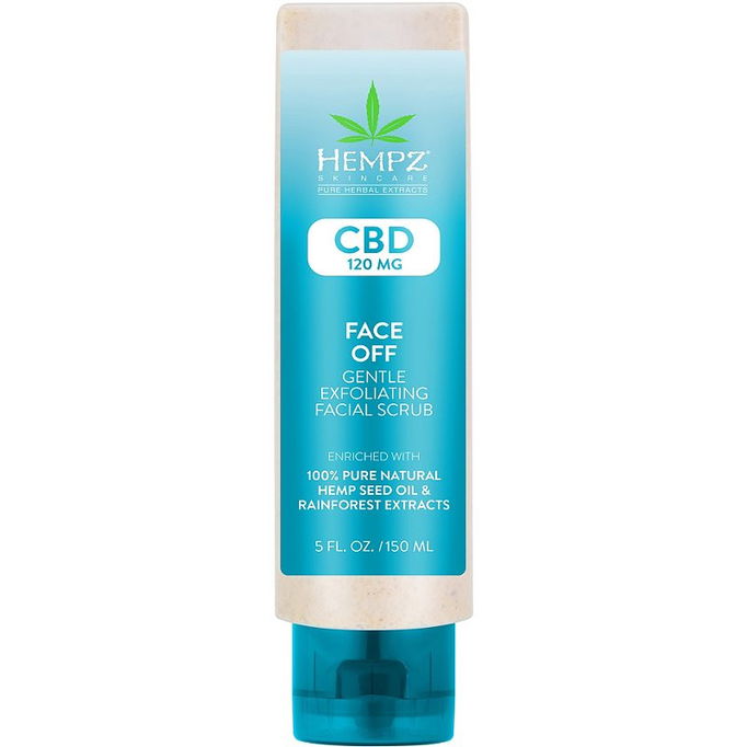 Hempz CBD Face Off Gentle Exfoliating Scrub