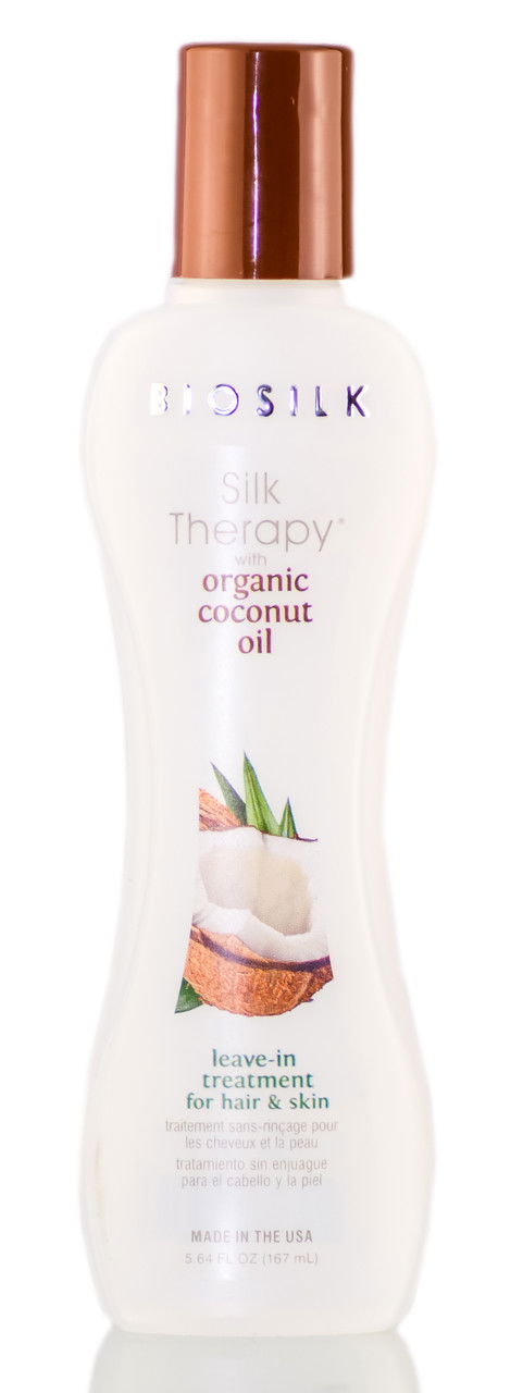 Biosilk Silk Therapy Organic Coconut Oil Leave-In Treatment