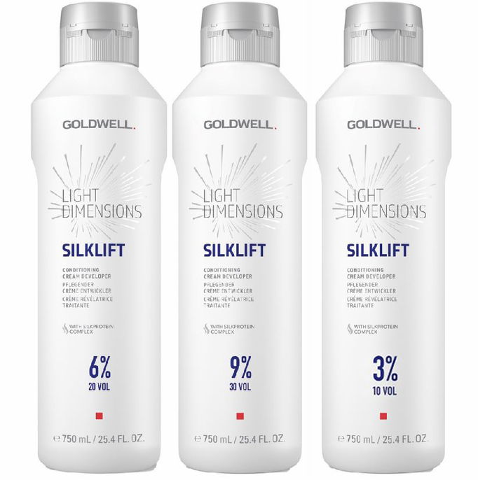 Goldwell Light Dimensions Silklift Conditioning Cream Developer - 25.4 oz