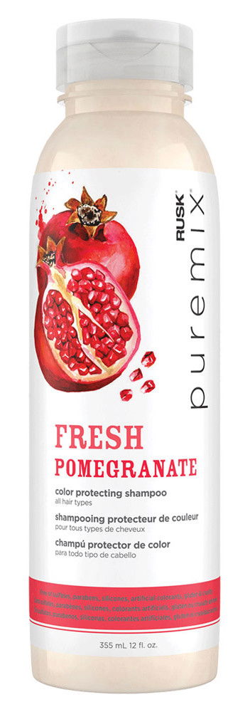 Rusk Puremix Fresh Pomegranate Color Protecting Shampoo