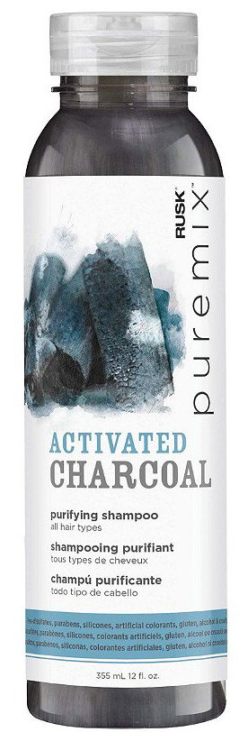 Rusk Puremix Activated Charcoal Purifying Shampoo-image1 Rusk Puremix Activated Charcoal Purifying Shampoo-image1