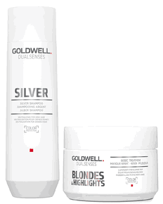 Goldwell Kit -Dualsenses Silver Shampoo & 60 Sec Treatment
