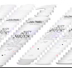 Goldwell Kit -Dualsenses Just Smooth Taming Shampoo & Conditioner & 60 Sec Treatment