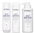 Goldwell Kit -Dualsenses Just Smooth Taming Shampoo & Conditioner & 60 Sec Treatment-image1