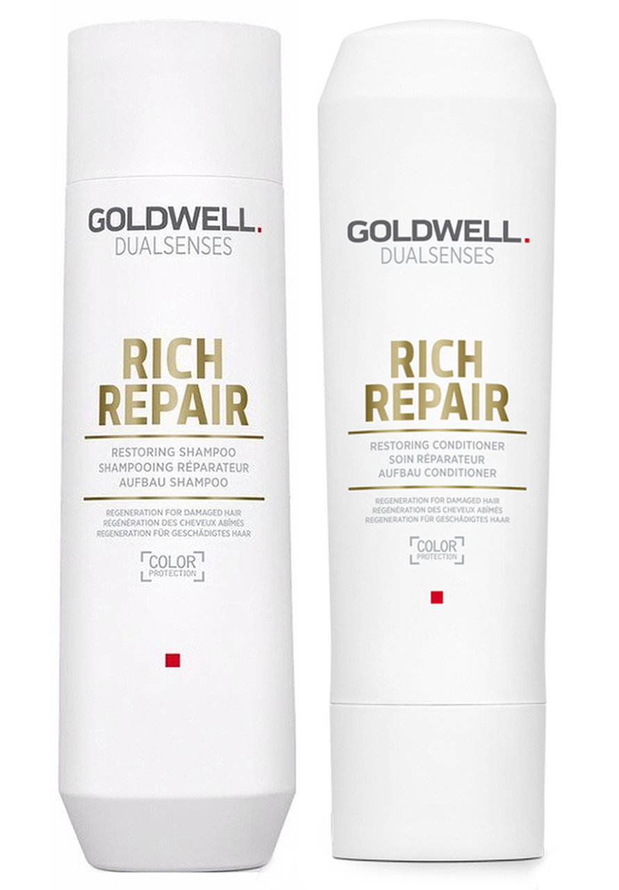 Goldwell Kit -Dualsenses Rich Repair Restoring Shampoo & Conditioner-image1