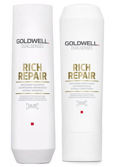 Goldwell Kit -Dualsenses Rich Repair Restoring Shampoo & Conditioner-image1