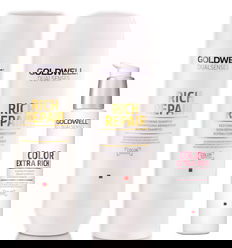 Goldwell Kit -Dualsenses Rich Repair Restoring Shampoo & Conditioner & 6 Effect Serum