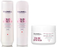 Goldwell Kit -Dualsenses Color Extra Rich Brilliance Shampoo & Conditioner & 60 Sec Treatment