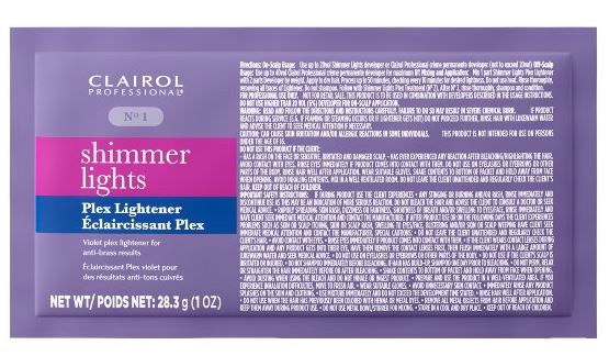 Clairol Professional Shimmer Lights Violet Plex Lightener