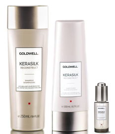 Goldwell Kerasilk Reconstruct Shampoo & Conditioner & Split Ends Recovery