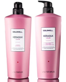 Goldwell Kerasilk Color Shampoo & Cleansing Conditioner-image1