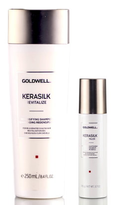 Goldwell Kerasilk Revitalize Redensifying Shampoo & Rebalancing Scalp Foundation-image1