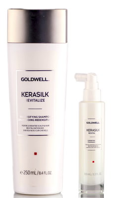 Goldwell Kerasilk Revitalize Redensifying Shampoo & Redensifying Serum-image1