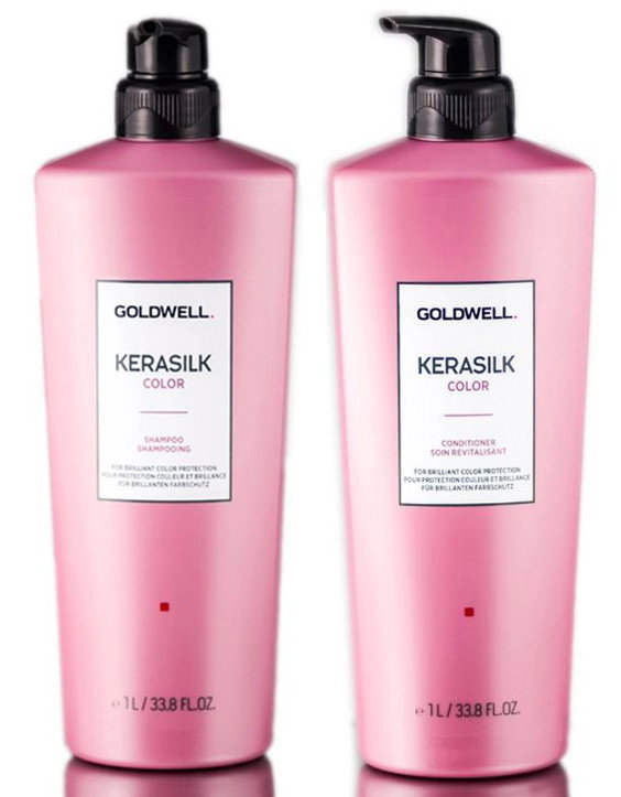 Goldwell Kerasilk Color Shampoo & Conditioner-image1