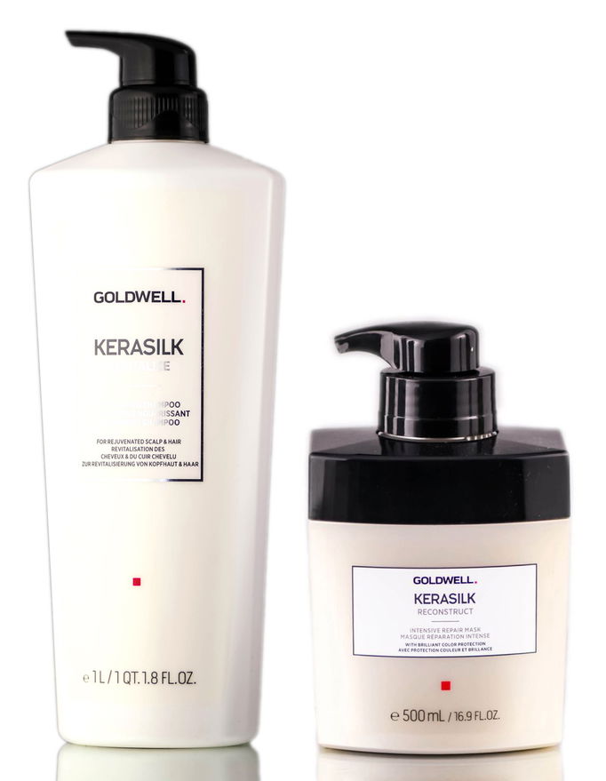 Goldwell Kerasilk Revitalize Nourishing Shampoo & Intensive Repair Mask