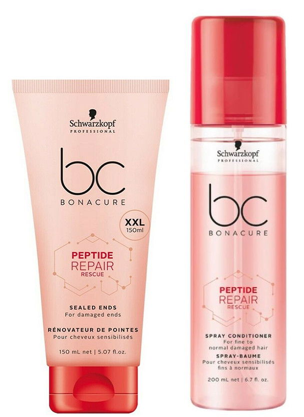 Schwarzkopf BC Bonacure Repair Rescue Sealed Ends & Intense Spray Conditioner