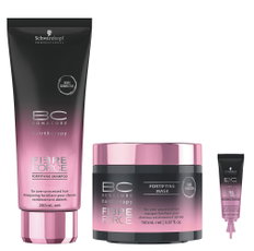 Schwarzkopf BC Bonacure Fibre Force Fortifying Shampoo, Mask & Bond Connector Infusion-image1