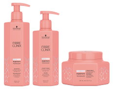 Schwarzkopf Fibre Clinix Fortify Shampoo, Conditioner & Treatment-image1 Schwarzkopf Fibre Clinix Fortify Shampoo, Conditioner & Treatment-image1