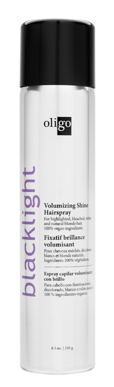 Oligo Blacklight Volumizing Shine Hairspray-image1 Oligo Blacklight Volumizing Shine Hairspray-image1