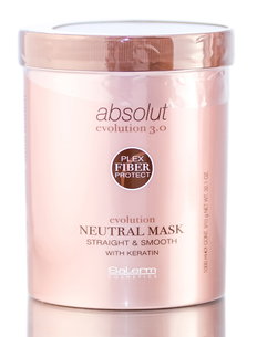 Salerm Absolut Evolution 3.0 Keratin Straight & Smooth Neutral Mask-image1