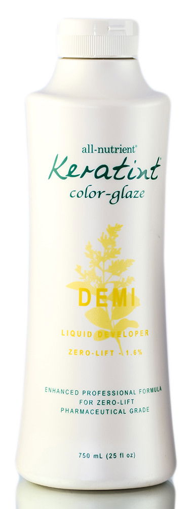 25 oz, All-Nutrient Keratint Color-Glaze Demi Liquid Developer 1.6