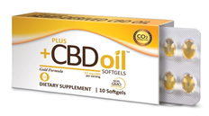 Plus +CBD Oil Hemp Softgels (15mg CBD)-image1