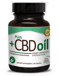 Plus +CBD Oil Hemp Capsules (10mg CBD)