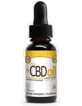 Plus +CBD Oil Peppermint Hemp Drops (3mg CBD)