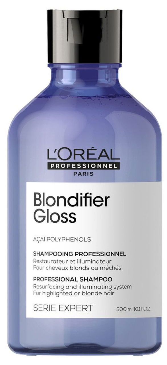 L'Oreal SerieExpert Acai Polyphenols Blondifier Gloss Shampoo for Blonde Hair