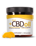 Plus +CBD Oil Citrus Punch Hemp Gummies (5mg CBD)