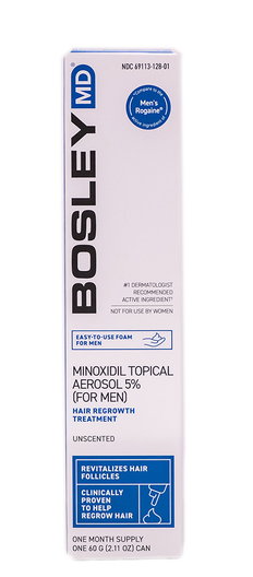 Bosley MD Men's Minoxidil 5% Rogaine Hair Regrowth Treatment-image1