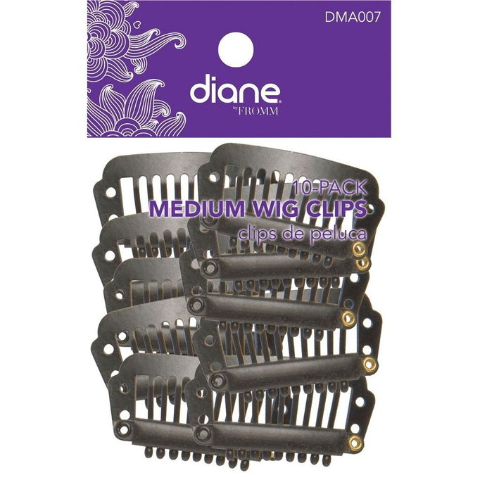 Diane Medium Snap-on Wig Clips