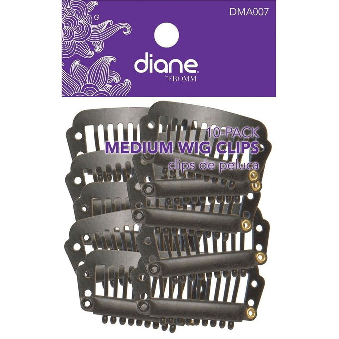 Diane Medium Snap-on Wig Clips-image1