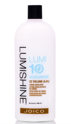 Joico Lumishine Lumi10 Accelerator 22 Vol 6.6 % Creme Developer