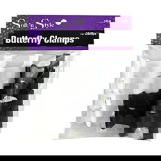 Soft 'n Style 3" Wide Butterfly Clamps
