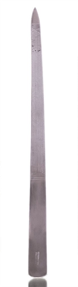 DL Pro 8'' Triple Cut Stainless Steel Metal Nail File (O87)-image1 DL Pro 8'' Triple Cut Stainless Steel Metal Nail File (O87)-image1