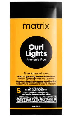 Matrix Curl Lights Lightening Accelerator Cream