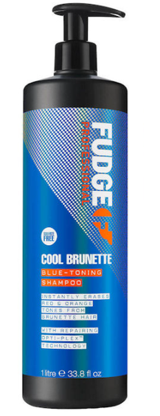Fudge Cool Brunette Blue-Toning Shampoo-image1