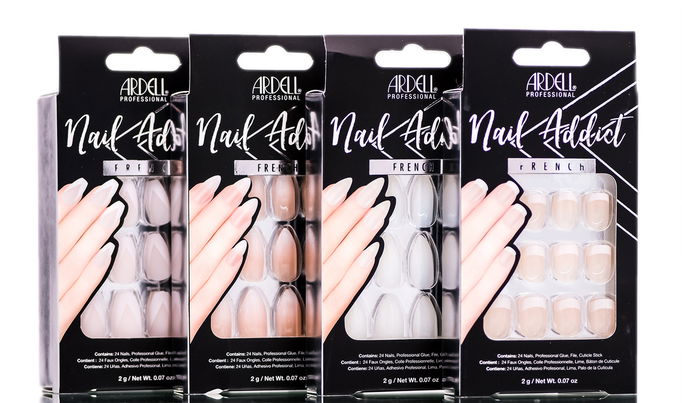 Ardell Nail Addict French Artificial Nail Set