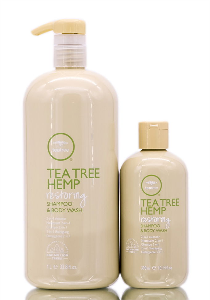 Paul Mitchell Tea Tree Hemp Restoring Shampoo & Body Wash