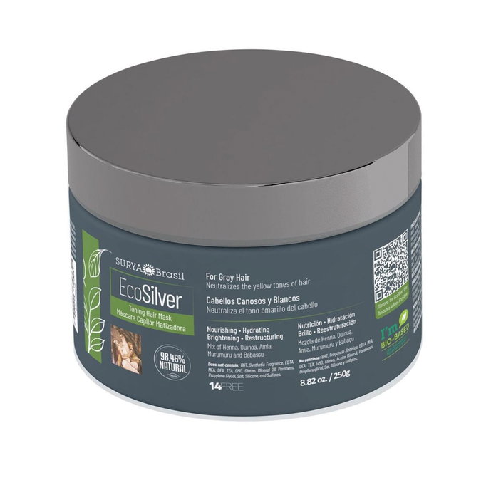 Surya Brasil EcoSilver Toning Hair Mask-image1 Surya Brasil EcoSilver Toning Hair Mask-image1