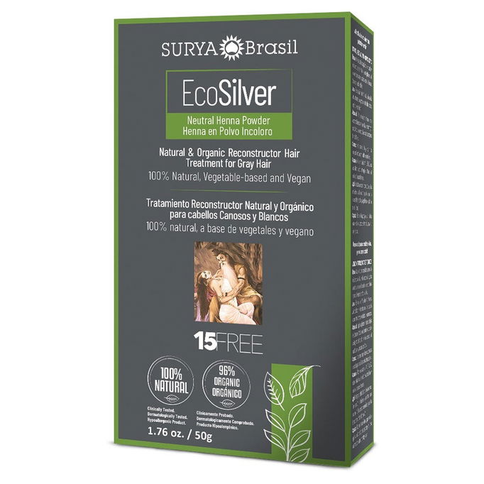Surya Brasil EcoSilver Neutral Henna Powder