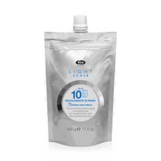 Lisap Milano Light Scale Professional Charcoal Black Bleaching Paste - 10 Levels