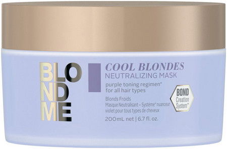 Schwarzkopf Blond Me Cool Blondes Neutralizing Mask Schwarzkopf Blond Me Cool Blondes Neutralizing Mask