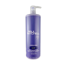 Paul Mitchell Blonde Platinum Plus Deep Violet Shampoo-image3 Paul Mitchell Blonde Platinum Plus Deep Violet Shampoo-image3