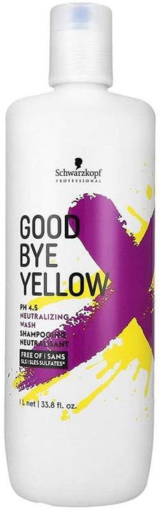 Schwarzkopf Goodbye Yellow Neutralizing Bonding Wash Shampoo-image1 Schwarzkopf Goodbye Yellow Neutralizing Bonding Wash Shampoo-image1