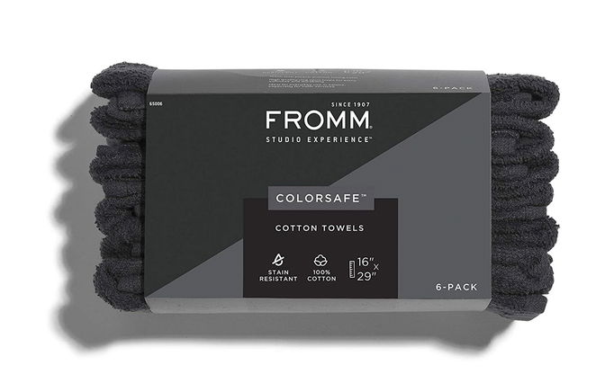 Fromm Colorsafe 6-Pack Cotton Towels