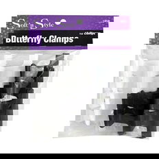 Soft 'N Style 2" Wide Butterfly Clamps