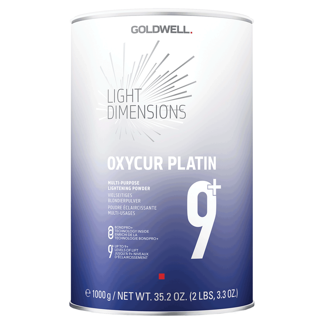 Goldwell Light Dimensions Oxycur Platin Multi-Purpose Lightening Powder 9+